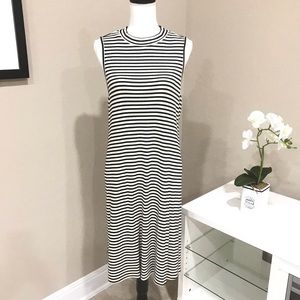 Striped Shirt Dress